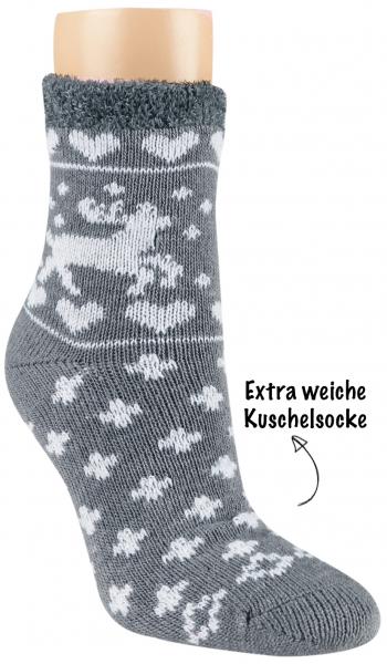 RS. Harmony Kuschelsocken Weihnachtszeit | Anthrazit/Weiß RS. Harmony Kuschelsocken Weihnachtszeit | Anthrazit/Weiß